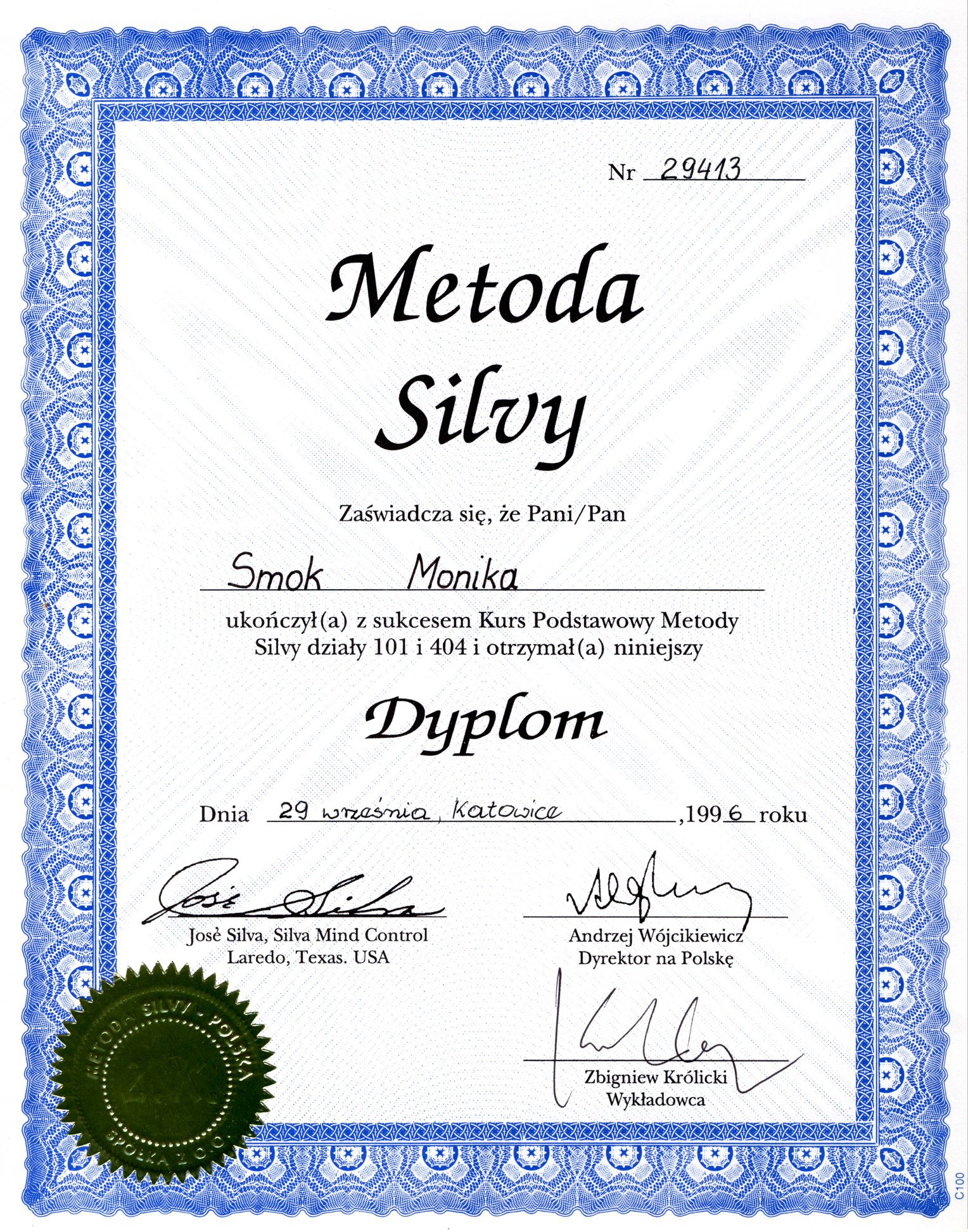 Monika Renkas - Pieniądze i relacje. Certyfikat 'Metoda Silvy'