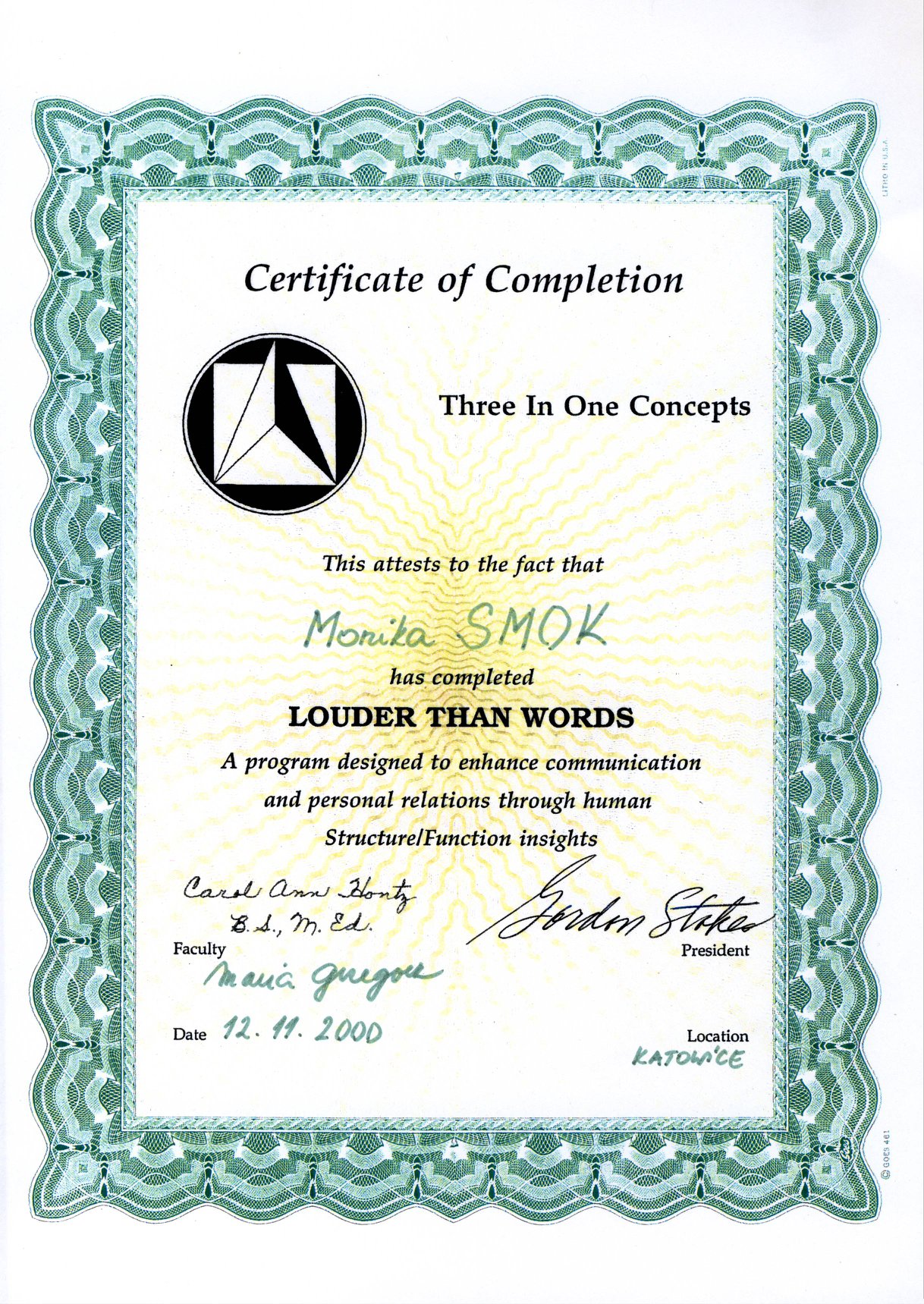 Monika Renkas - Pieniądze i relacje.